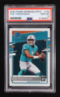 Tua Tagovailoa 2020 Panini Donruss Optic RR #152 RC (PSA 10) at PristineAuction.com