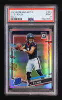 CJ Stroud 2023 Panini Donruss Optic RR #244 RC (PSA 9) at PristineAuction.com
