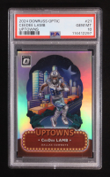 Ceedee Lamb 2024 Donruss Optic Uptowns #21 (PSA 10) at PristineAuction.com