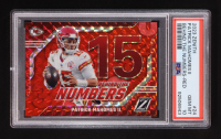 Patrick Mahomes II 2023 Zenith Behind The Numbers Red #24 (PSA 10) at PristineAuction.com