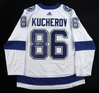 Nikita Kucherov Signed Lightning Adidas Authentic Jersey (HockeyInk) at PristineAuction.com