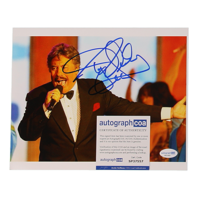 Tony Orlando Signed 8x10 Photo (ACOA) at PristineAuction.com Tony Orlando Signed 8x10 Photo (ACOA) at PristineAuction.com