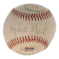 Jim "Mudcat" Grant Signed OAS Baseball (PSA) at PristineAuction.com
