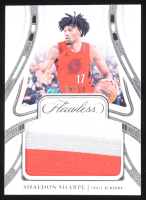 Shaedon Sharpe 2023-24 Panini Flawless Patches #42 #18/20 at PristineAuction.com