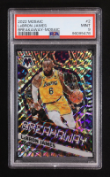 Lebron James 2022-23 Panini Mosaic Breakaway #2 (PSA 9) at PristineAuction.com