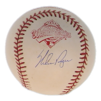 Nolan Ryan Signed 1994 World Series Baseball (PSA) at PristineAuction.com Nolan Ryan Signed 1994 World Series Baseball (PSA) at PristineAuction.com