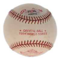 Nolan Ryan Signed 1994 World Series Baseball (PSA) at PristineAuction.com
