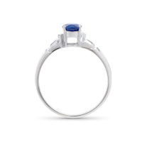 .86 CTW Natural Diamond And Gemstone Ring Mounted In White Gold H-I, I1-I2 | Estimated Retail Value: $5,320 (IGI) at PristineAuction.com