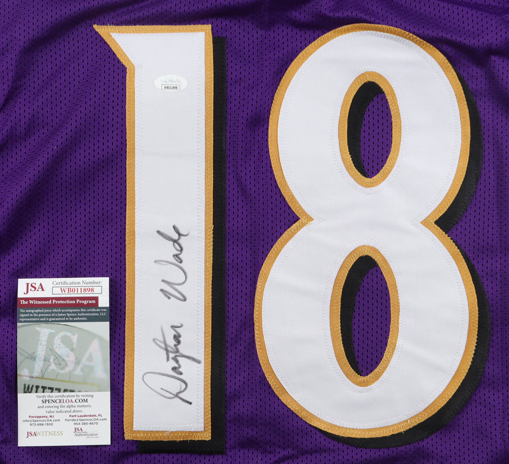 Dayton Wade Signed Jersey (JSA) at PristineAuction.com Dayton Wade Signed Jersey (JSA) at PristineAuction.com