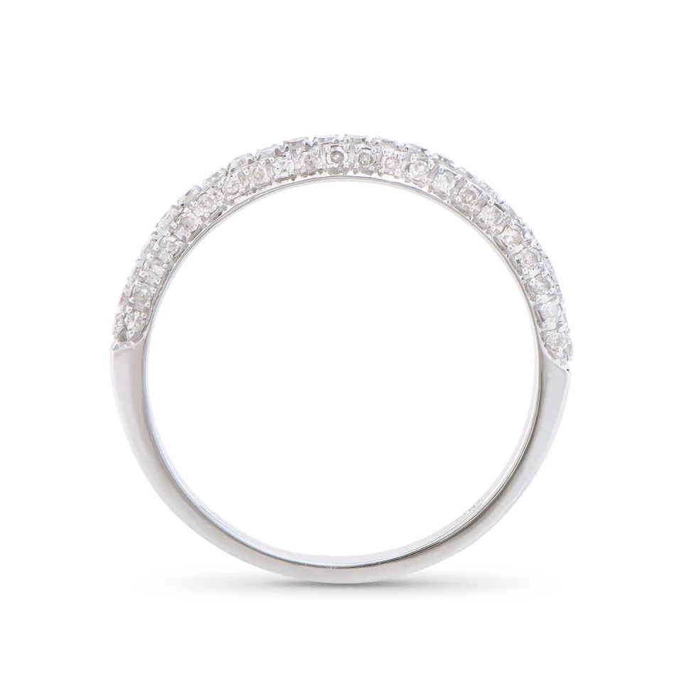 .38 CTW Natural Diamond Ring Mounted In White Gold H-I, I1-I2 | Estimated Retail Value: $5,655 (IGI) at PristineAuction.com .38 CTW Natural Diamond Ring Mounted In White Gold H-I, I1-I2 | Estimated Retail Value: $5,655 (IGI) at PristineAuction.com