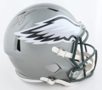 Ron Jaworski Signed Eagles Full-Size Flash Alternate Speed Helmet (Schwartz) at PristineAuction.com