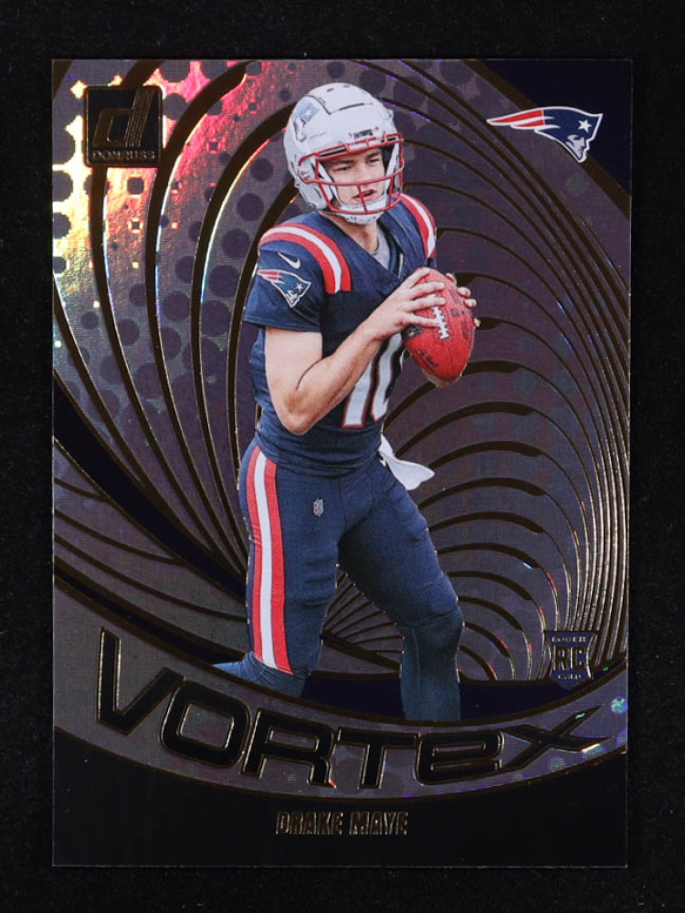 Drake Maye 2024 Donruss Vortex Galactic #10 RC