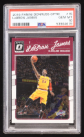LeBron James 2016-17 Donruss Optic #15 (PSA 10) at PristineAuction.com