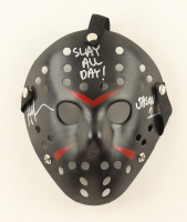 Ari Lehman Signed "Friday the 13th" Jason Voorhees Mask Inscribed "Jason 1" & "Slay All Day" (JSA) at PristineAuction.com