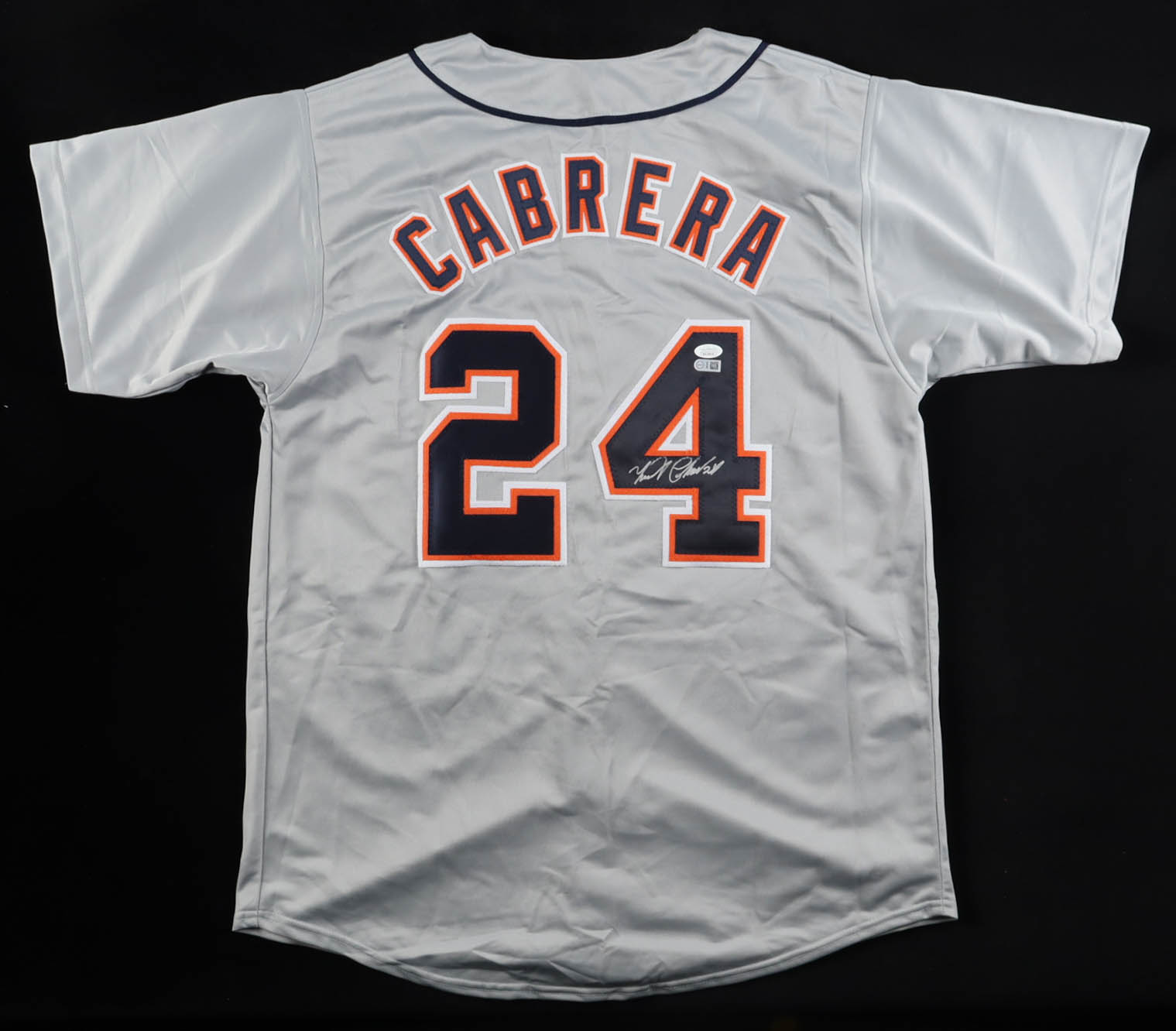 Miguel Cabrera Signed Jersey (JSA & Cabrera) at PristineAuction.com Miguel Cabrera Signed Jersey (JSA & Cabrera) at PristineAuction.com