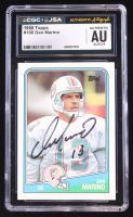 Dan Marino Signed 1988 Topps #190 (CGC Encapsulated) at PristineAuction.com