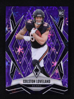 Colston Loveland 2025 Panini Phoenix Purple Winter #179 #028/249 RC at PristineAuction.com