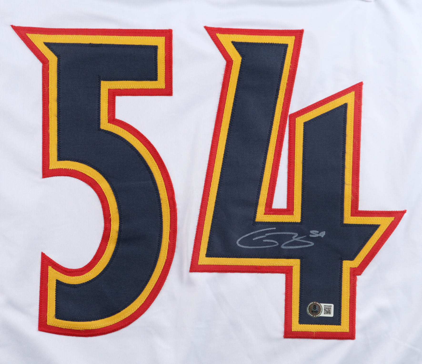 Gavin Brindley Signed Jersey (Beckett) at PristineAuction.com Gavin Brindley Signed Jersey (Beckett) at PristineAuction.com