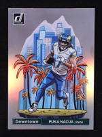 Puka Nacua 2024 Donruss Downtown #20 at PristineAuction.com