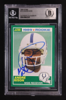 Andre Rison Signed 1989 Score #272 RC (BGS) at PristineAuction.com