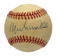 Muhammad Ali Twice-Signed OAL Baseball (PSA) at PristineAuction.com