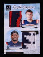 Drake Maye / Javon Baker 2024 Donruss Rookie Holiday Sweater Dual #1 RC at PristineAuction.com