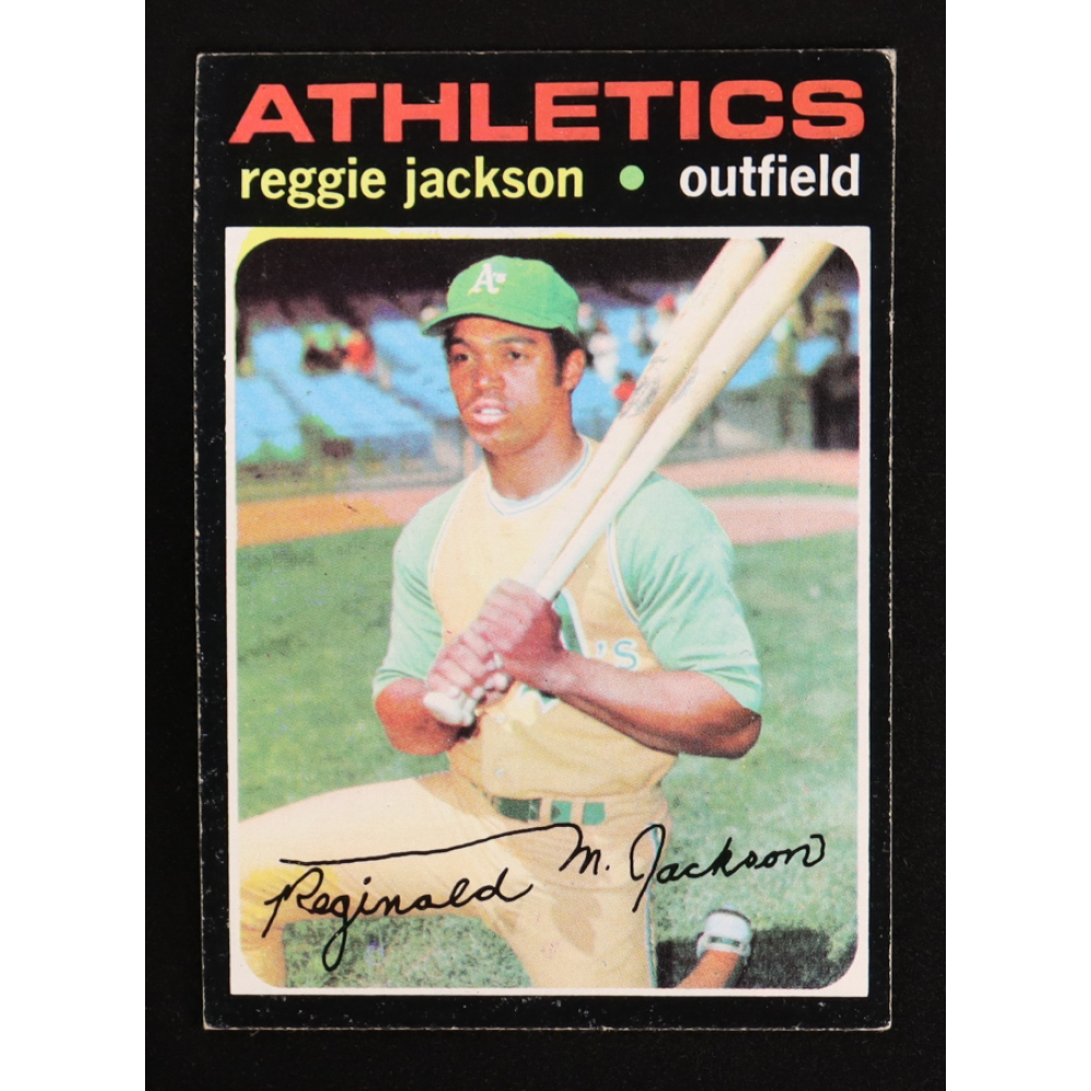 Reggie Jackson 1971 Topps #20 at PristineAuction.com