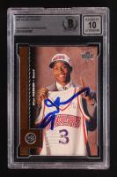 Allen Iverson Signed 1996-97 Upper Deck #91 RC (BGS | Autograph Graded BGS 10) at PristineAuction.com