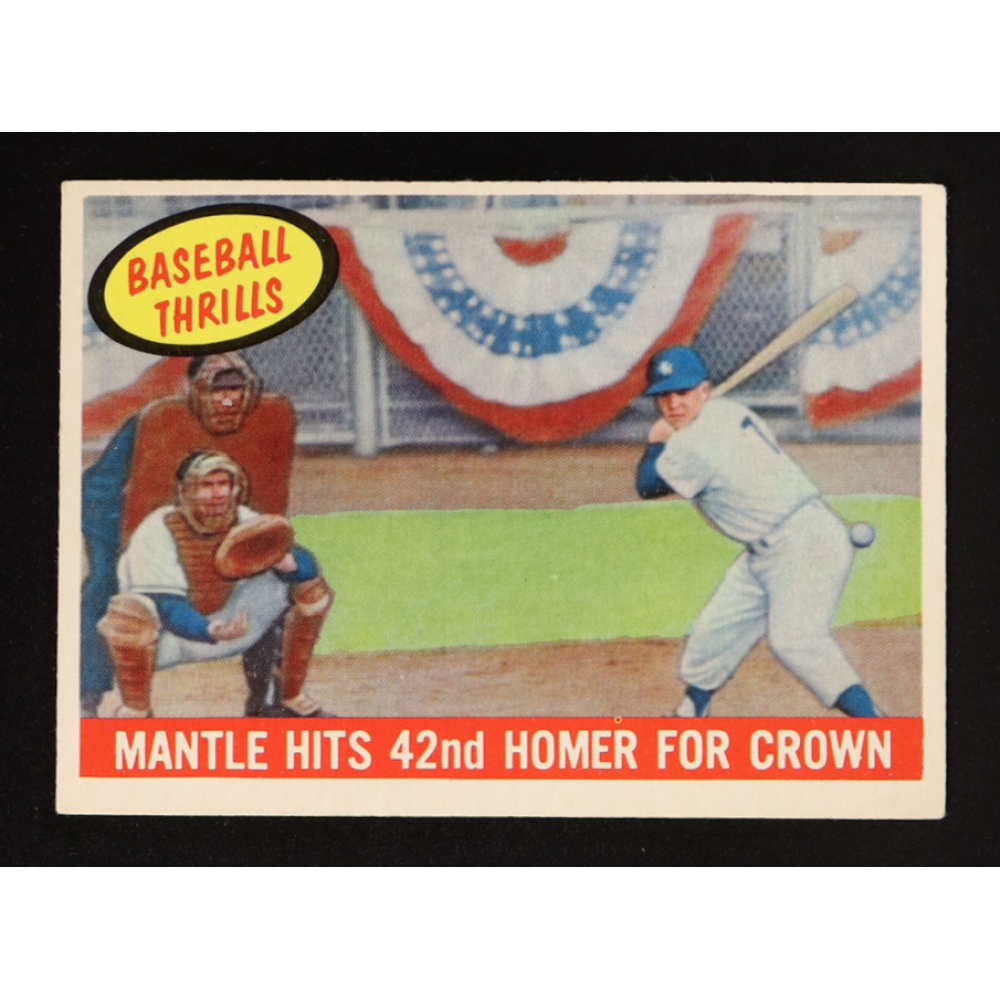 Mickey Mantle 1959 Topps #461 at PristineAuction.com