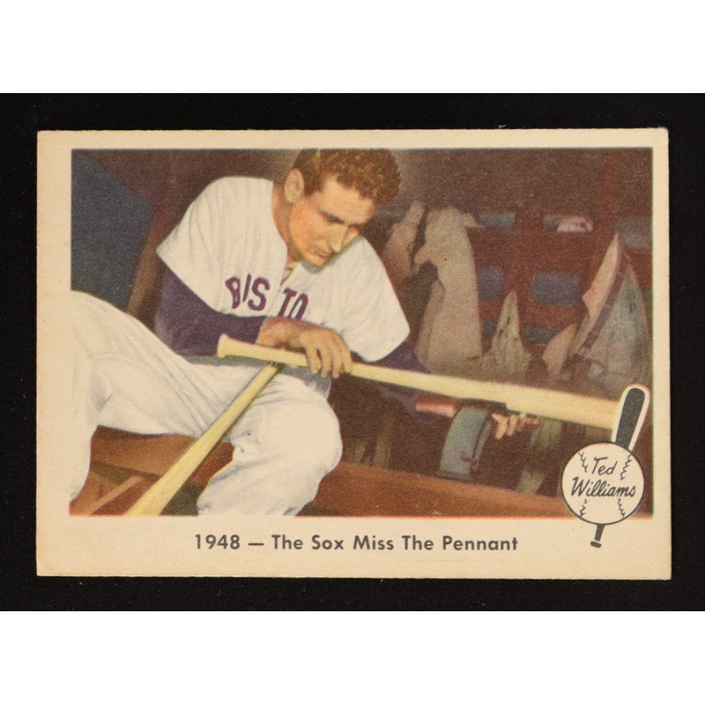 Ted Williams 1959 Fleer #35 Sox Miss Pennant at PristineAuction.com