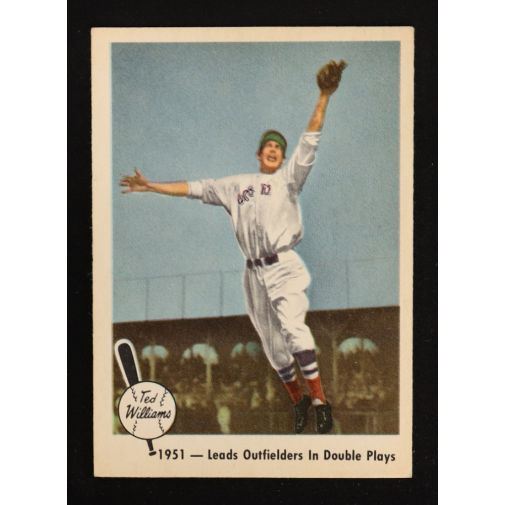 Ted Williams 1959 Fleer #43 Double Play Lead at PristineAuction.com