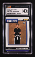 VIctor Wembanyama 2023-24 Panini NBA Instant Draft Night #DN-1 RC #1/31324 (CGC 9.5) at PristineAuction.com