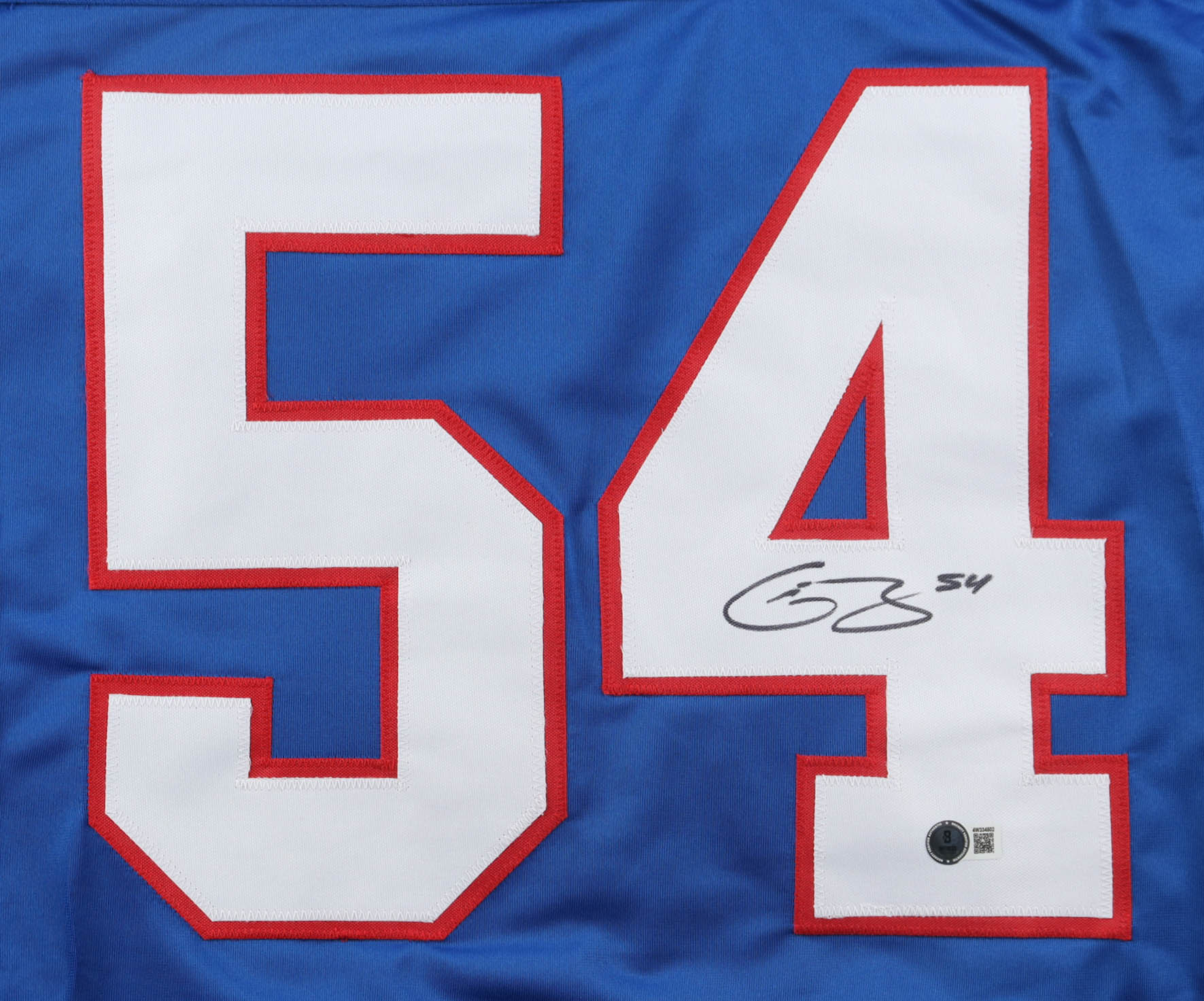 Gavin Brindley Signed Jersey (Beckett) at PristineAuction.com Gavin Brindley Signed Jersey (Beckett) at PristineAuction.com