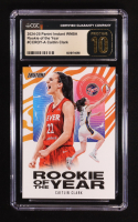 Caitlin Clark 2024-25 Panini Instant WNBA Rookie of the Year #CCROY-A RC #1/115750 (CGC 10 | Pristine Black Label) at PristineAuction.com
