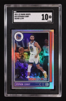 Stephen Curry 2021-22 Panini NBA Hoops Silver #18 #1/199 (SGC 10) at PristineAuction.com