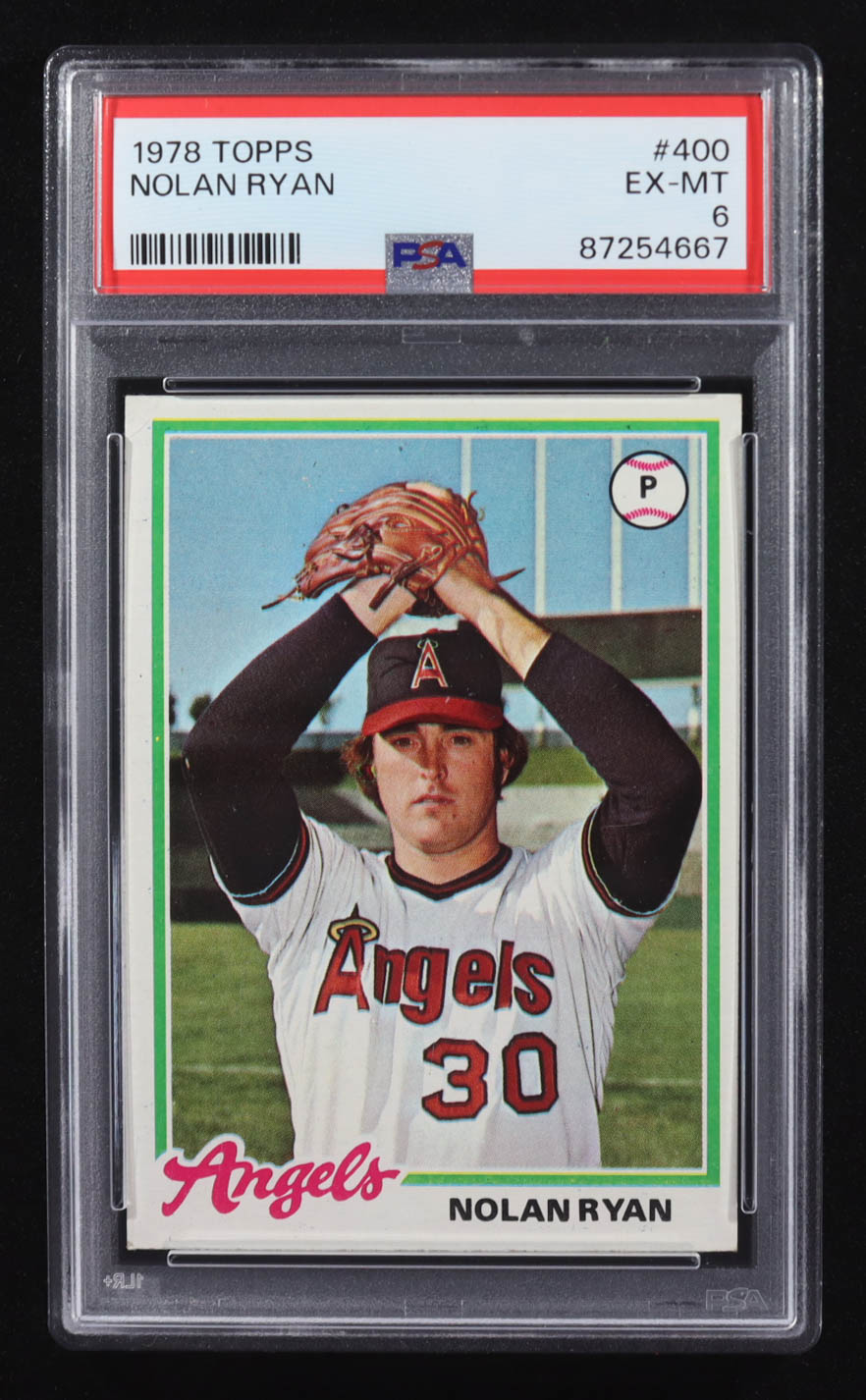 Nolan Ryan 1978 Topps #400 (PSA 6) at PristineAuction.com Nolan Ryan 1978 Topps #400 (PSA 6) at PristineAuction.com