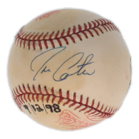 Joe Carter Signed OAL Baseball (PSA) at PristineAuction.com
