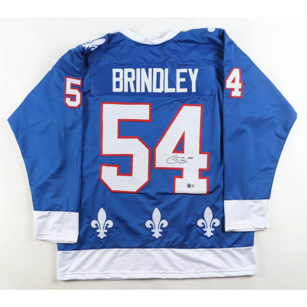 Gavin Brindley Signed Jersey (Beckett) at PristineAuction.com