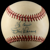 Yogi Berra & Don Larsen Signed OAL Baseball (JSA) at PristineAuction.com