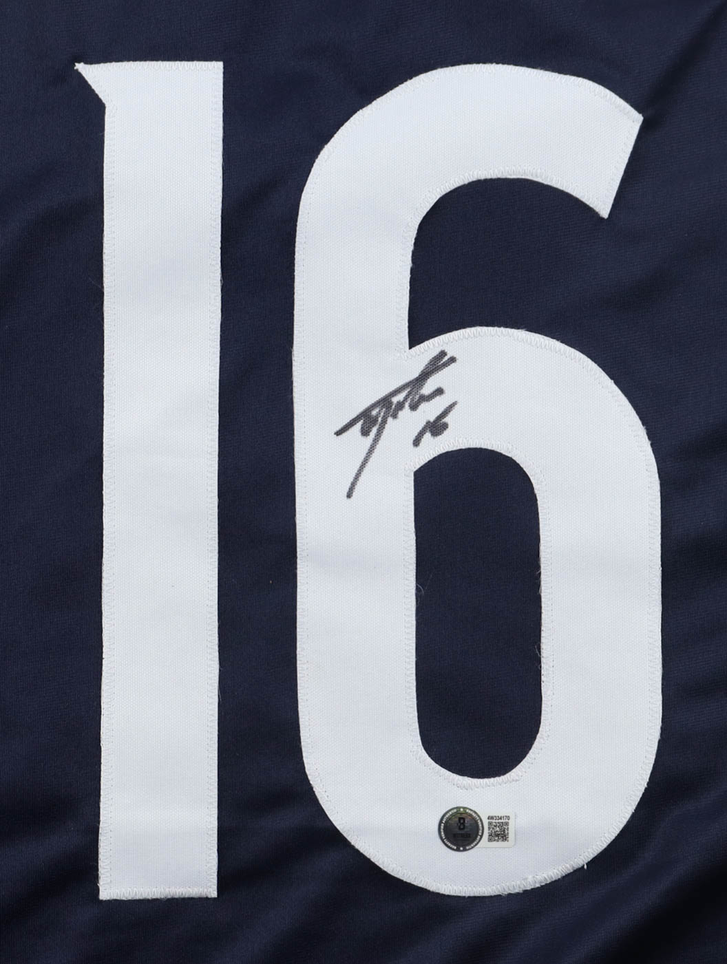 Taylor Makar Signed Jersey (Beckett) at PristineAuction.com Taylor Makar Signed Jersey (Beckett) at PristineAuction.com