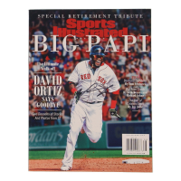 David Ortiz Signed 2016 Sports Illustrated Magazine (Beckett) at PristineAuction.com