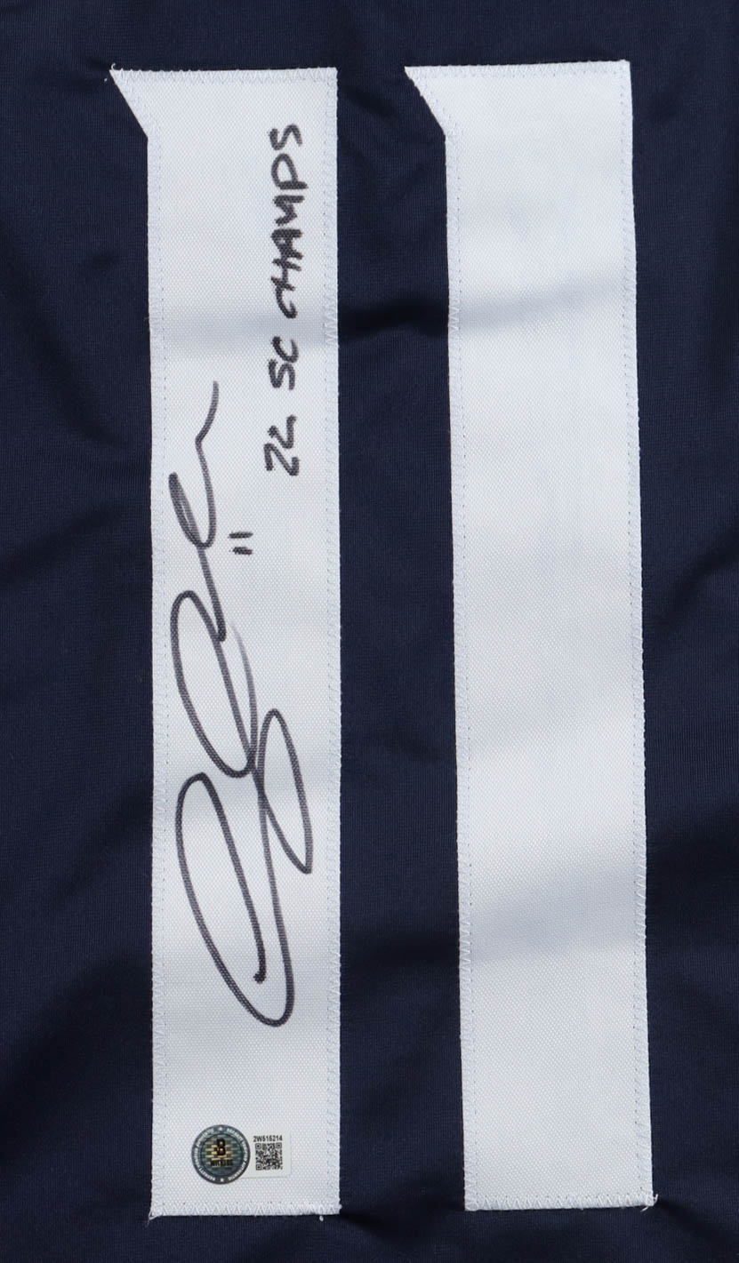 Andrew Cogliano Signed Jersey Inscribed "22 SC Champs" (Beckett) at PristineAuction.com Andrew Cogliano Signed Jersey Inscribed "22 SC Champs" (Beckett) at PristineAuction.com