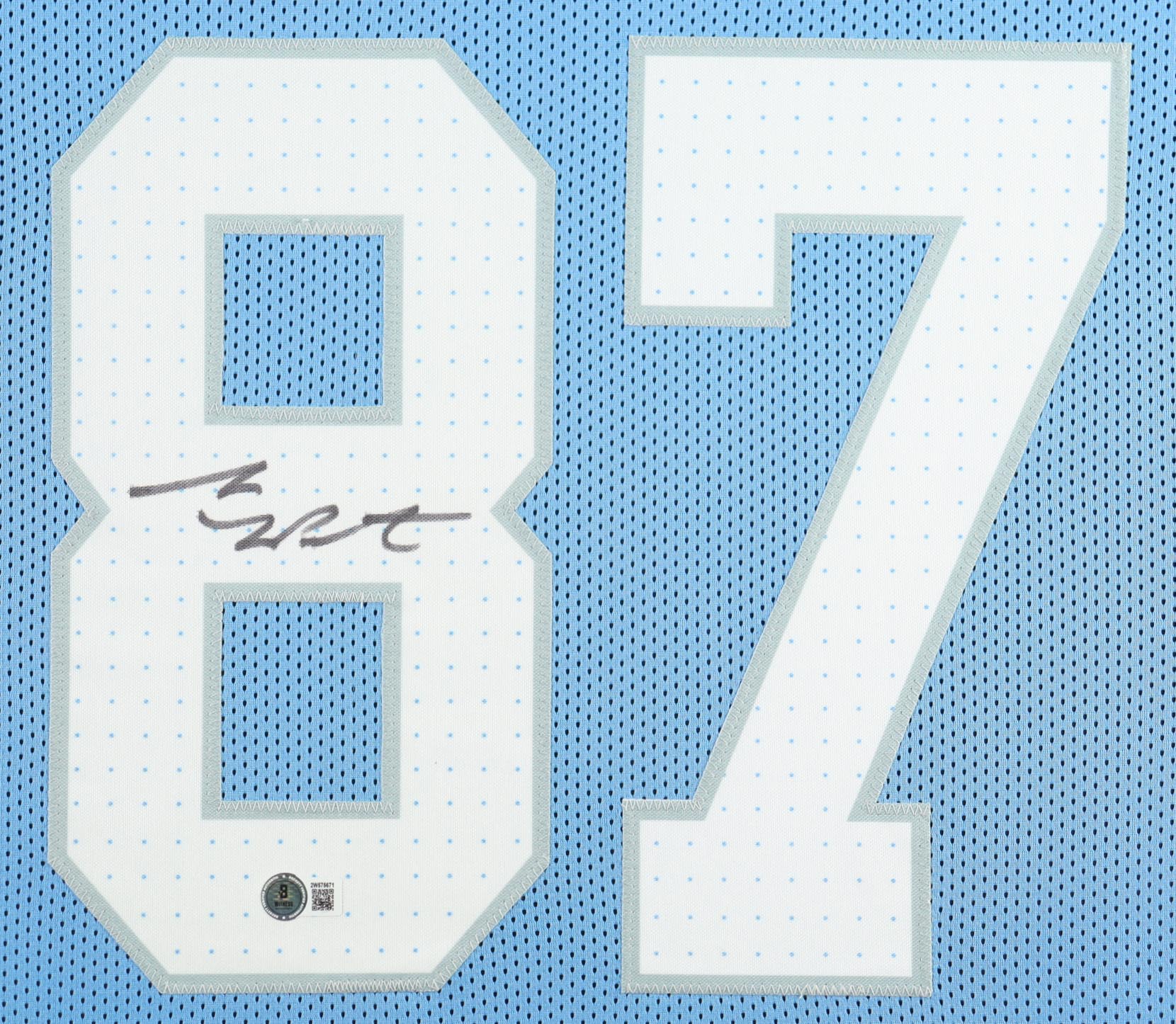 Sam LaPorta Signed Custom Framed Jersey Display (Beckett) at PristineAuction.com Sam LaPorta Signed Custom Framed Jersey Display (Beckett) at PristineAuction.com