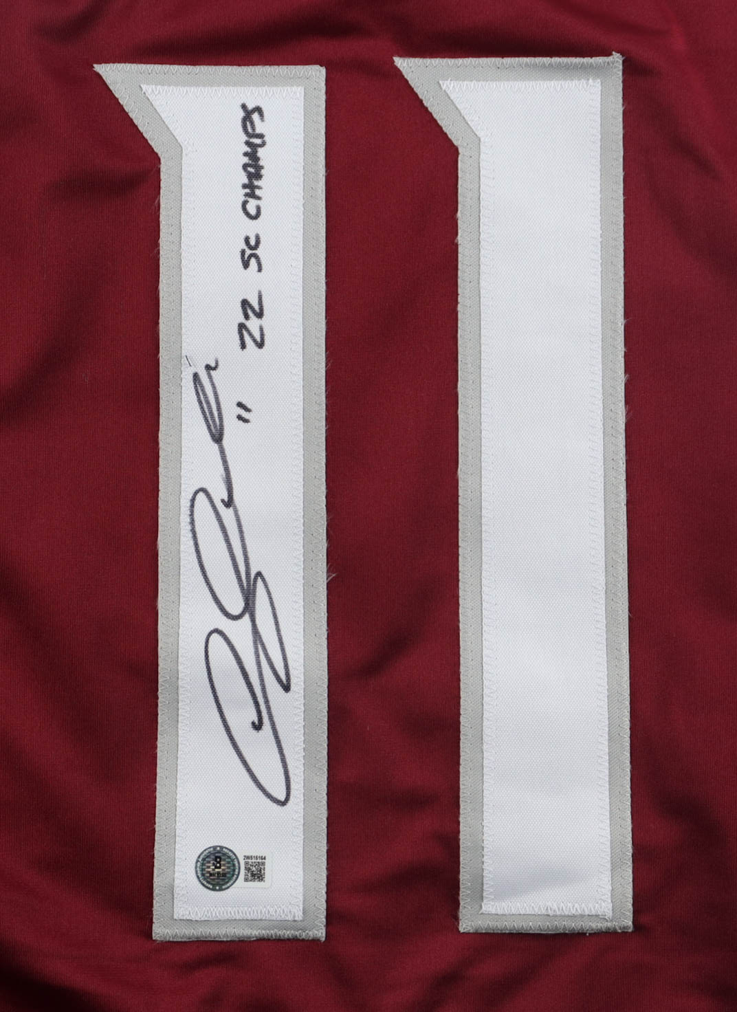Andrew Cogliano Signed Jersey Inscribed "22 SC Champs" (Beckett) at PristineAuction.com Andrew Cogliano Signed Jersey Inscribed "22 SC Champs" (Beckett) at PristineAuction.com