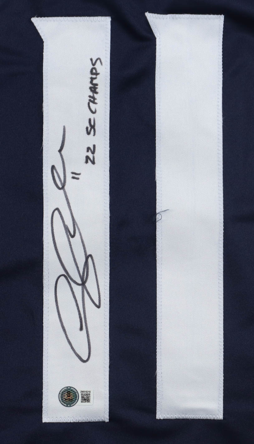 Andrew Cogliano Signed Jersey Inscribed "22 SC Champs" (Beckett) at PristineAuction.com Andrew Cogliano Signed Jersey Inscribed "22 SC Champs" (Beckett) at PristineAuction.com