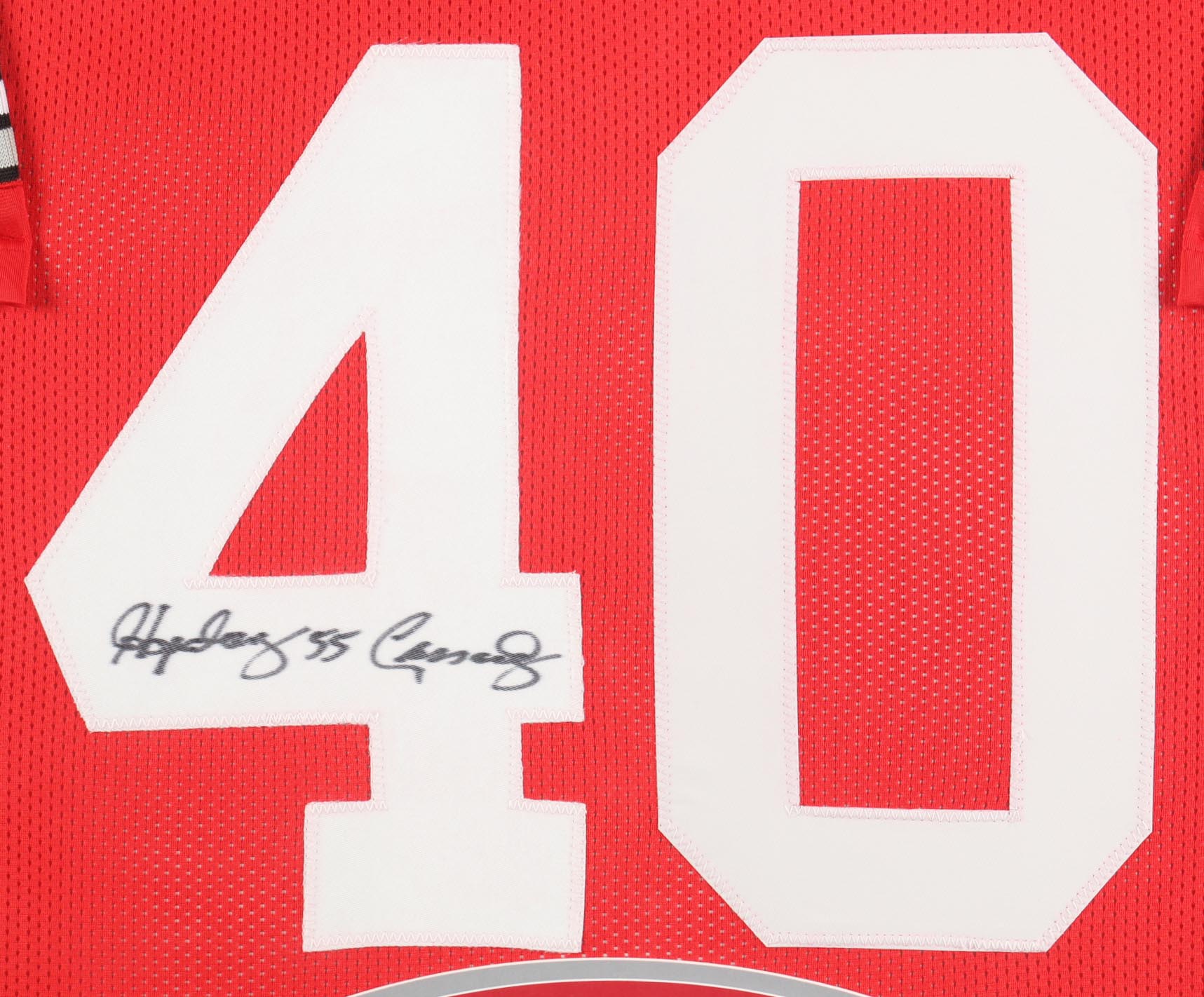 Howard "Hopalong" Cassady Signed Custom Framed Jersey Display (JSA) at PristineAuction.com Howard "Hopalong" Cassady Signed Custom Framed Jersey Display (JSA) at PristineAuction.com