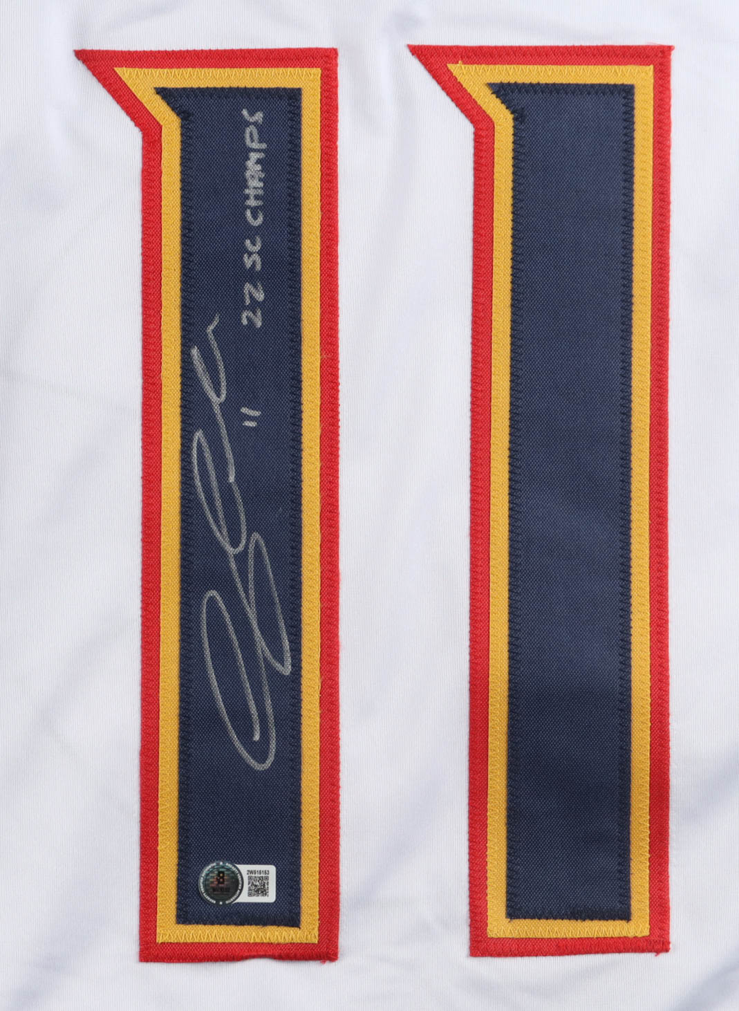 Andrew Cogliano Signed Jersey Inscribed "22 SC Champs" (Beckett) at PristineAuction.com Andrew Cogliano Signed Jersey Inscribed "22 SC Champs" (Beckett) at PristineAuction.com