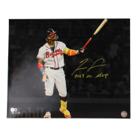 Ronald Acuna Jr. Signed Braves 16x20 Photo Inscribed "2023 NL MVP" (Beckett) at PristineAuction.com
