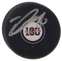 Teuvo Teravainen Signed Blackhawks Logo Hockey Puck (JSA) at PristineAuction.com