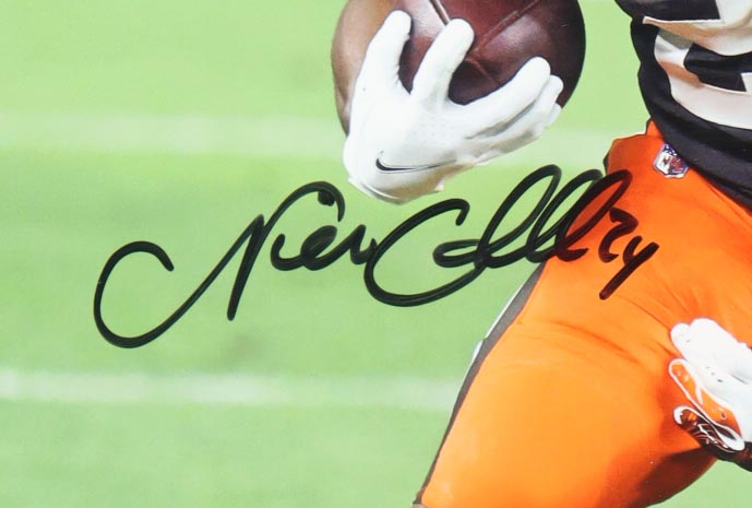 Nick Chubb Signed Browns Custom Framed Photo Display (Beckett) at PristineAuction.com Nick Chubb Signed Browns Custom Framed Photo Display (Beckett) at PristineAuction.com